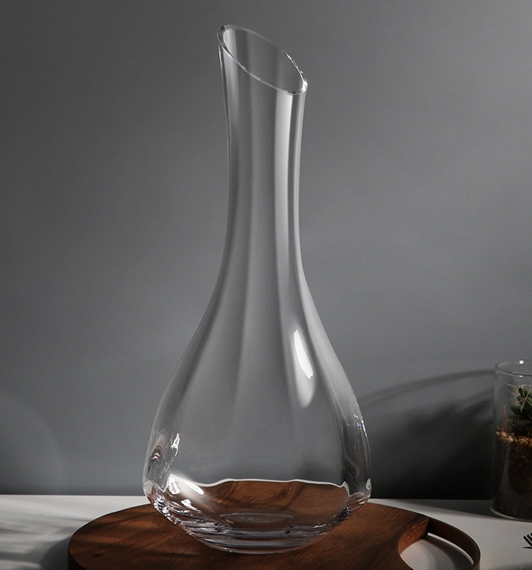 Handcrafted Crystal Elixir Wine Decanter